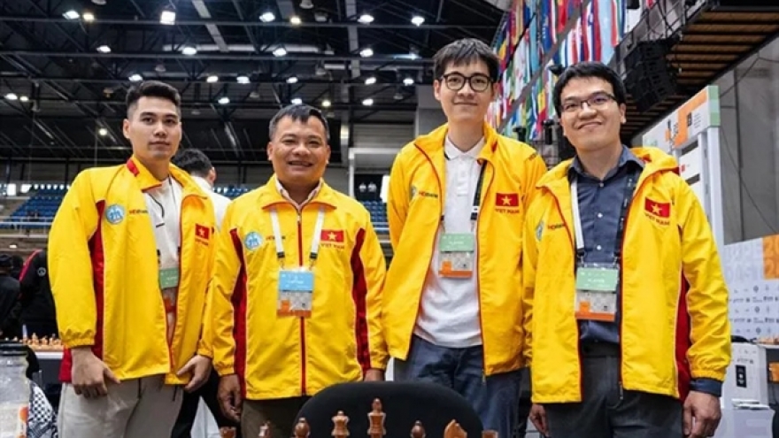 Vietnamese chess masters take World Cup places after high result at Olympiad